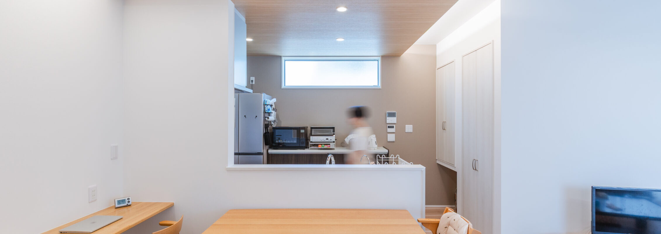 泉南市の分譲地で建てた、家事と子育てがラクになる家。